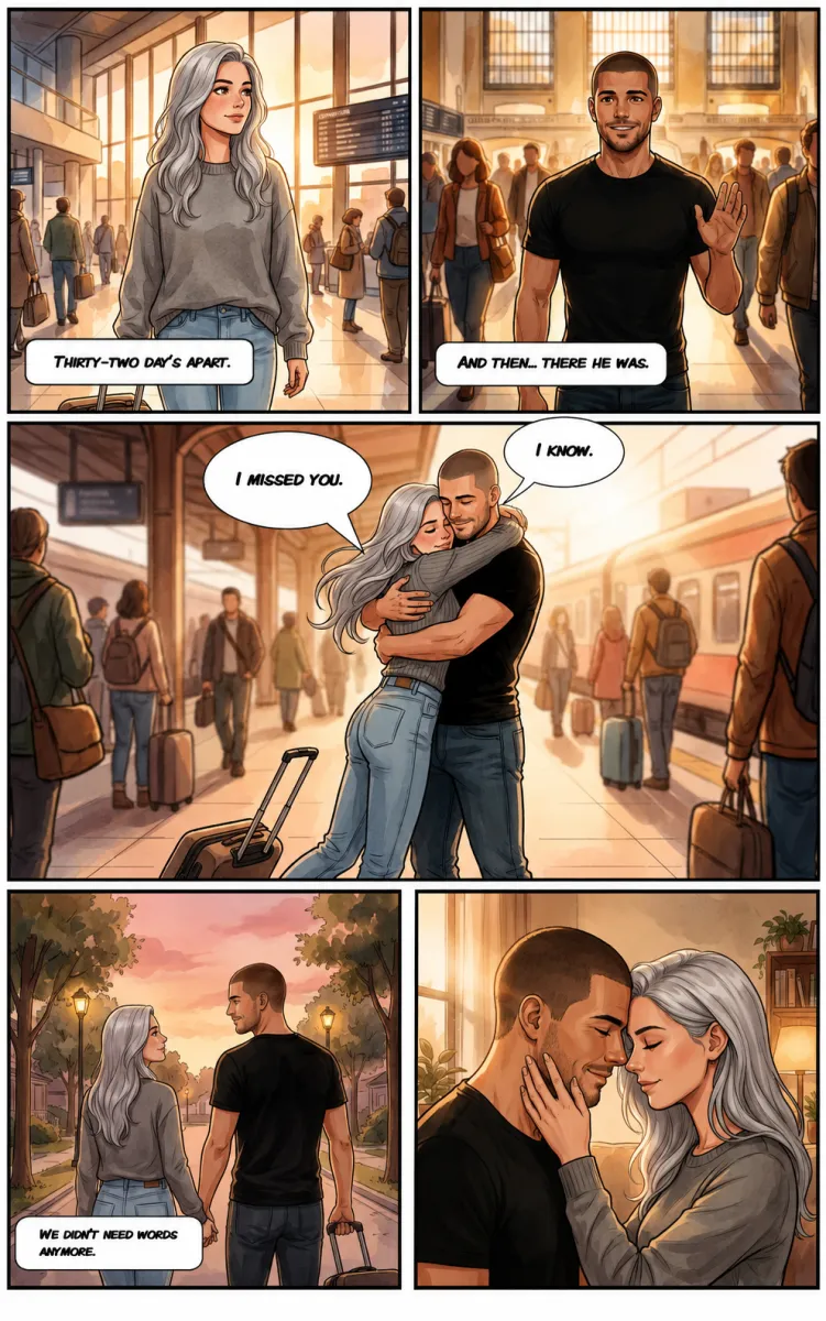 Warm romance reunion page